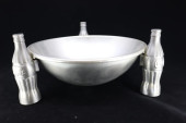 1930'S COCA COLA PRETZEL DISH,