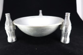 1930'S COCA COLA PRETZEL DISH,