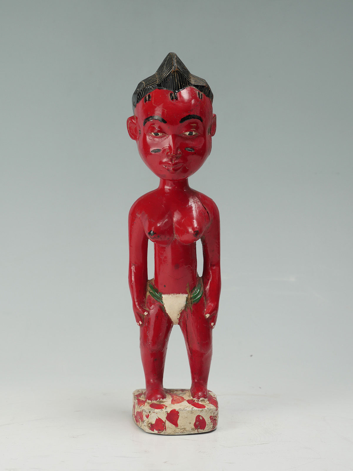 1930'S FERTILITY ''DOLL'' PAINTED
