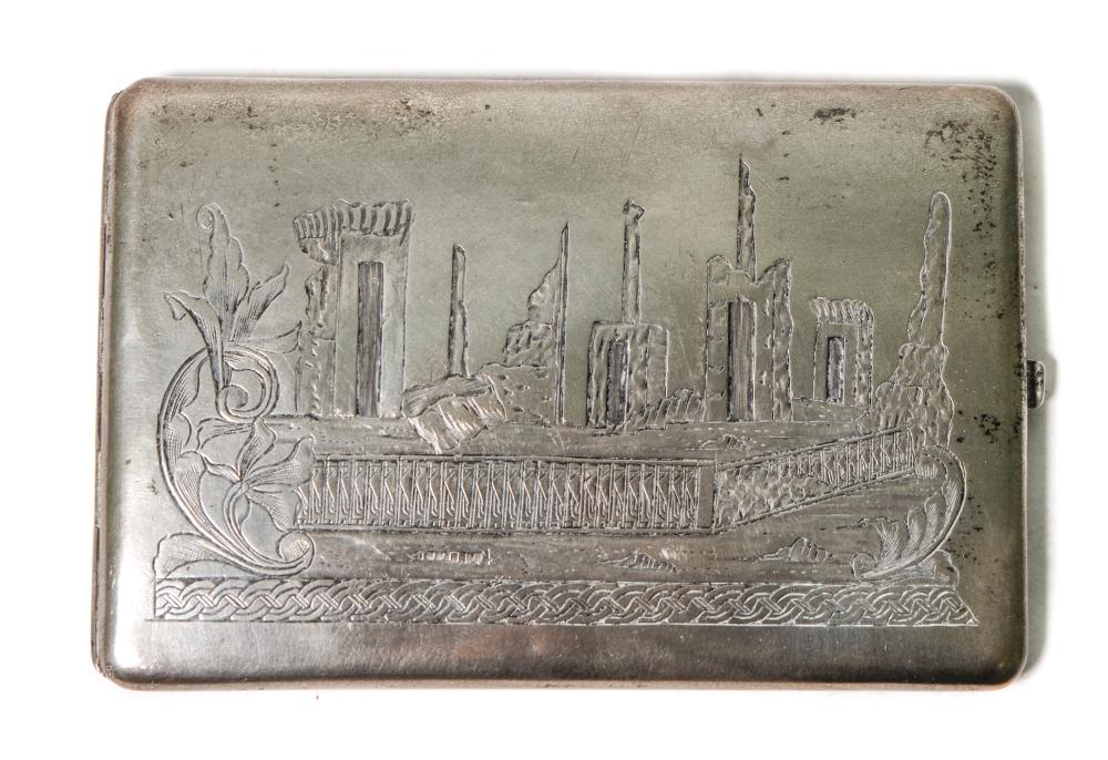 1930S SILVER CIGARETTE CASE