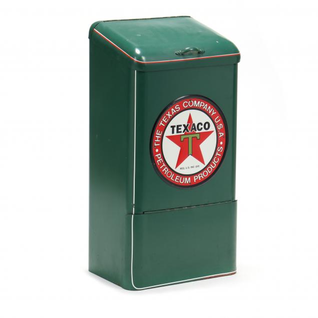 1930S STYLE TEXACO OIL RAG/TRASH