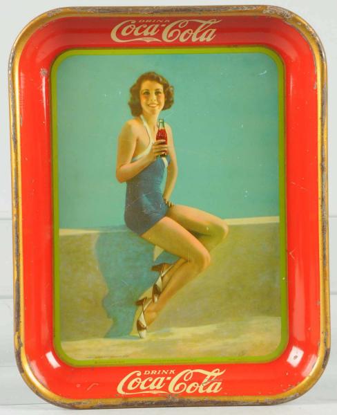 1933 Coca-Cola Serving Tray. 