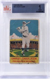 1933 DELONG BASEBALL #22 CHUCK