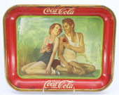 1934 COCA COLA TARZAN TRAY, RE