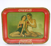 1934 COCA COLA TARZAN TRAY, RE