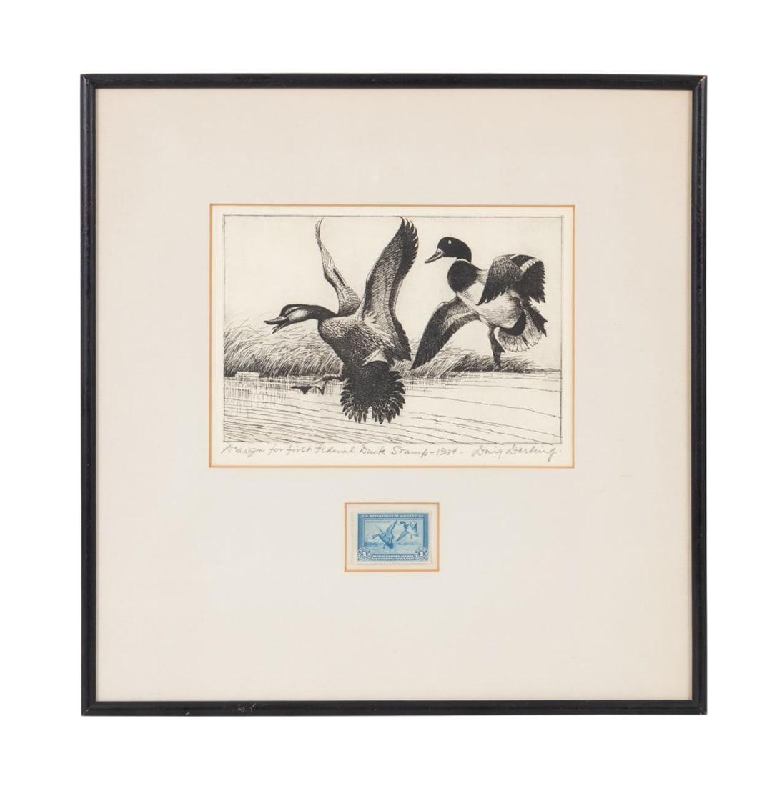 1934 FEDERAL DUCK STAMP PRINT AND