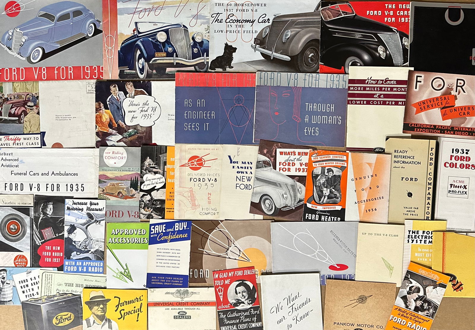 1935 - 1937 FORD, FORTY EIGHT