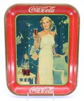1935 COCA COLA MADGE EVANS TRA