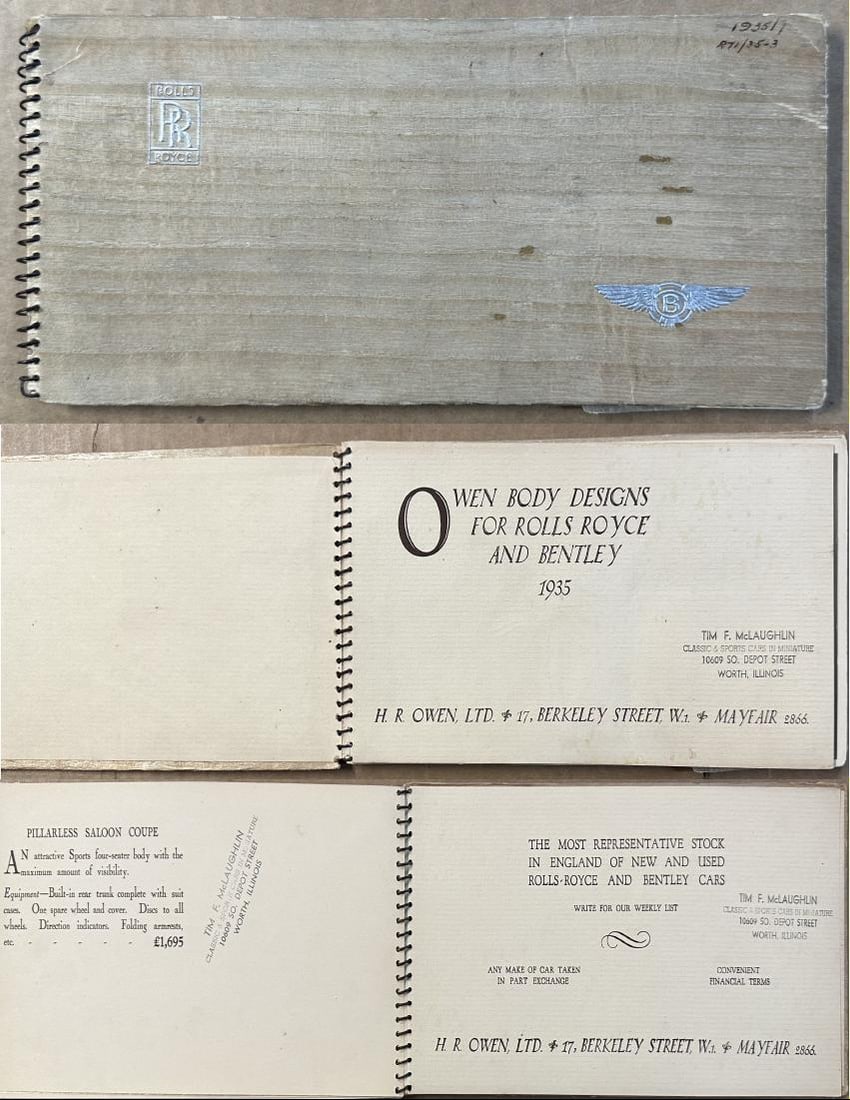 1935 OWEN CUSTOM BODY CATALOG FOR