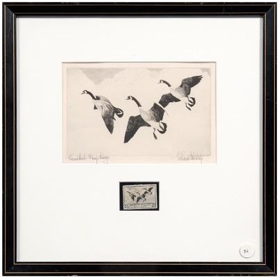 1936 Bishop Federal duck stamp