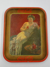 1936 COCA-COLA SERVING TRAY<br