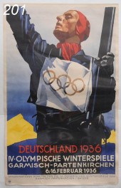 1936 Olympic Poster ''Deustchl