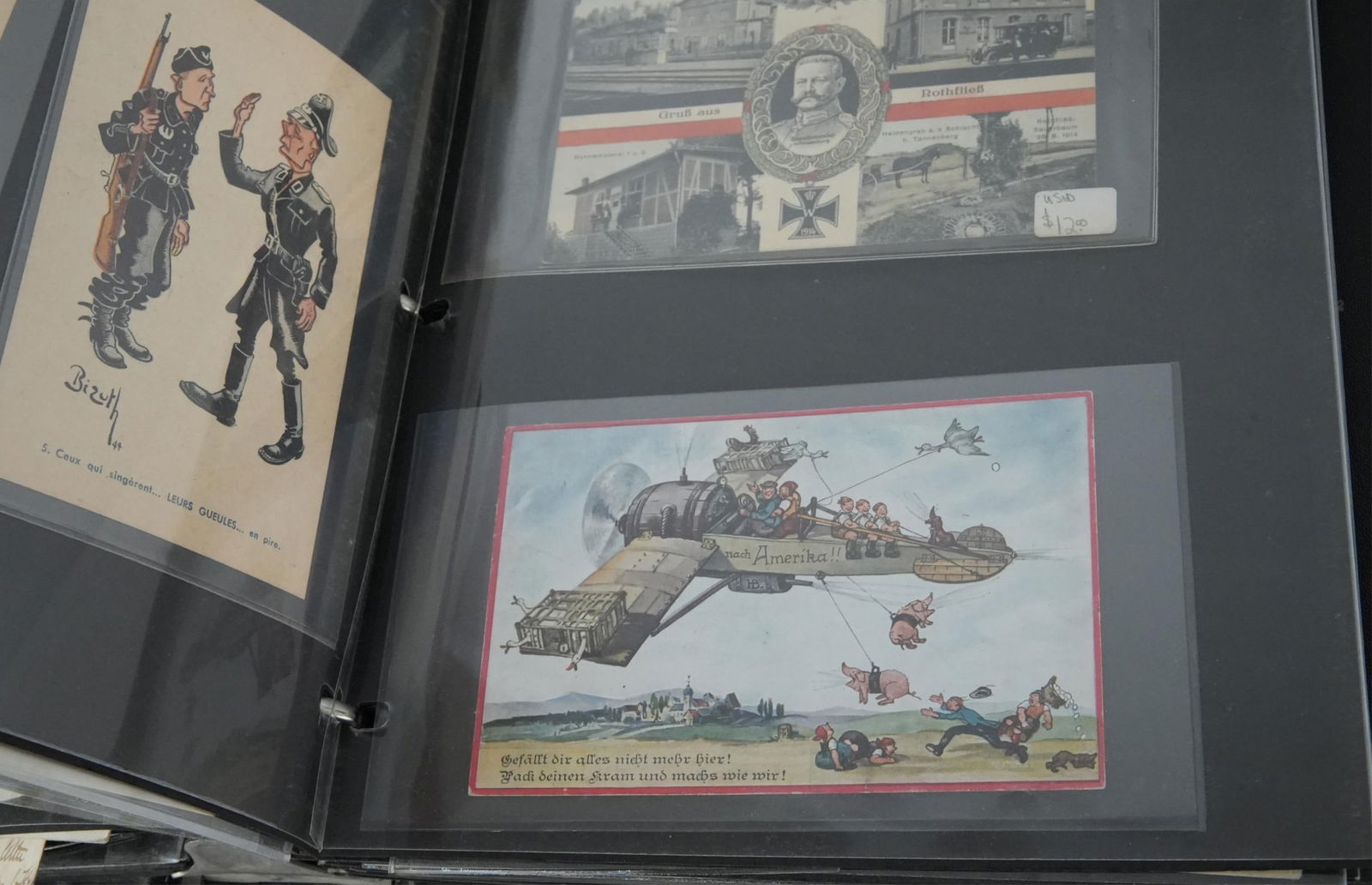 1936 OLYMPIC WWI, WWII POSTCARD &