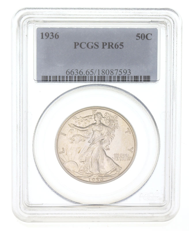 1936 WALKING LIBERTY HALF DOLLAR