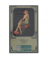 1937 PINUP ADVERTISEMENT CALEN