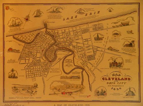 1937 SUCHY MAP OF HISTORICAL