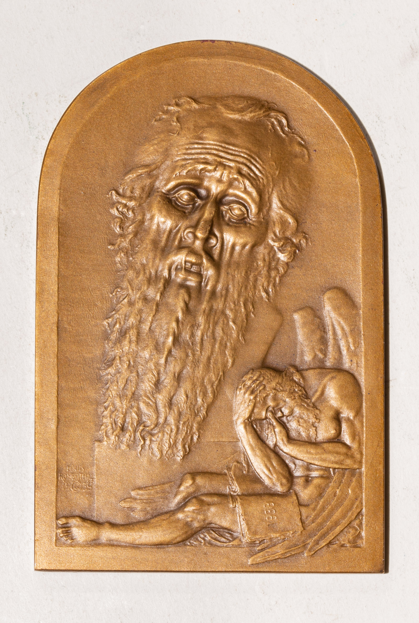 1938 BRONZE PLAQUE ?UNION OF