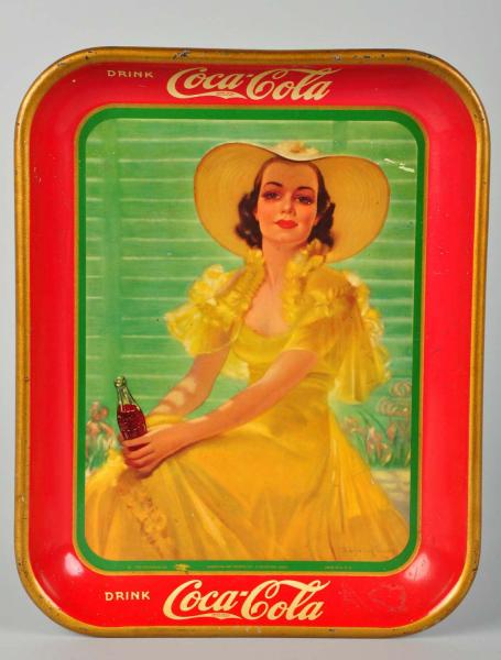 1938 Coca-Cola Serving Tray. 