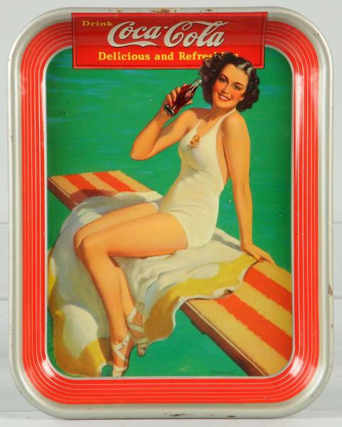 1939 Coca-Cola Serving Tray.  A few
