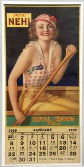 1939 RC Cola & Nehi Calendar.
