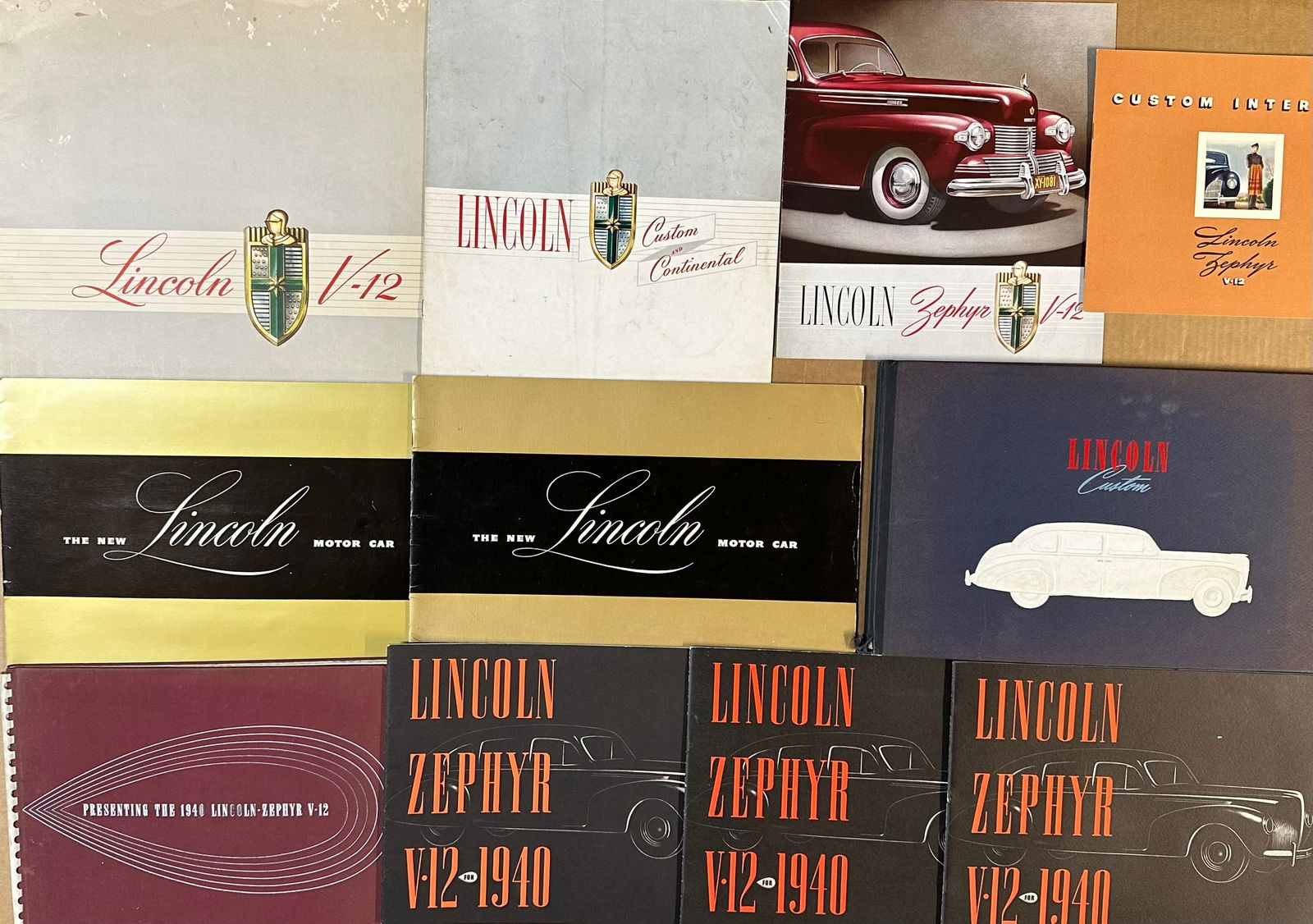 1940 - 1948 LINCOLN CONTINENTAL,
