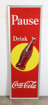 1940 COCA COLA EMBOSSED SELF-F