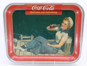 1940 COCA COLA SAILOR GIRL TRA
