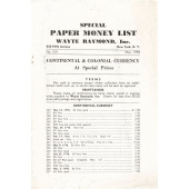 1940 COIN DEALER WAYTE RAYMOND