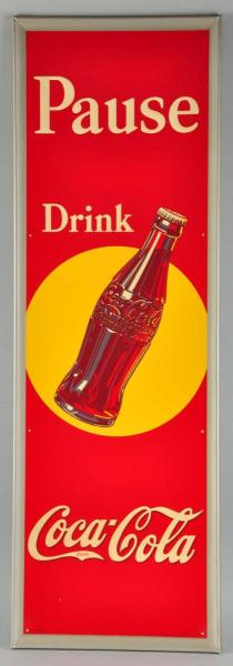 1940 Embossed Tin Coca-Cola