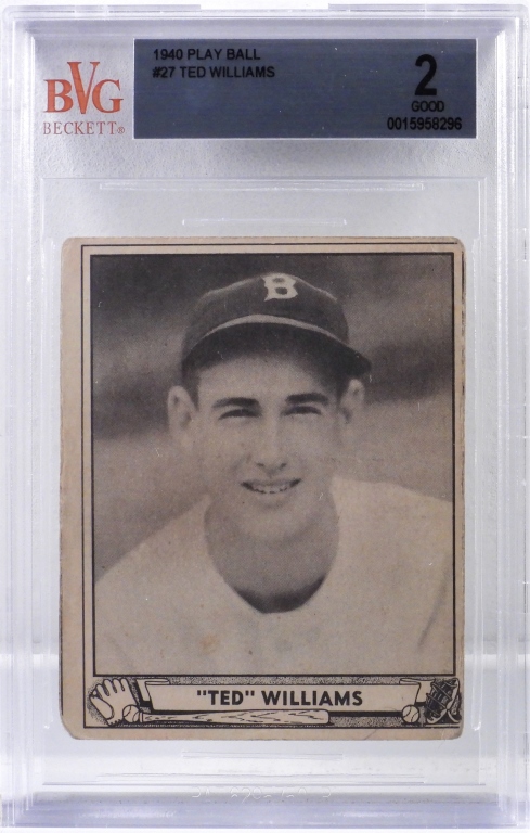 1940 GUM BASEBALL PLAY BALL #27 TED