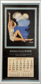 1940 Rolf Armstrong Pinup Cale