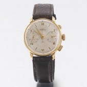 1940'S 18K ANGELUS TWO REGISTE