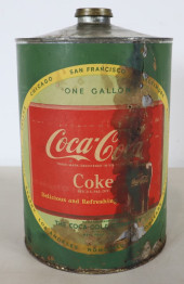1940'S COCA COLA 1 GALLON CONE