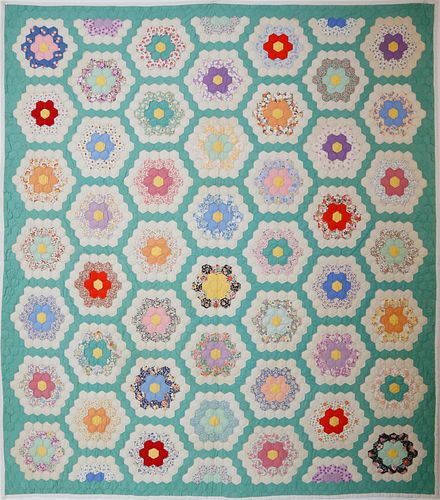 1940S GRANDMOTHER'S FLOWER GARDEN