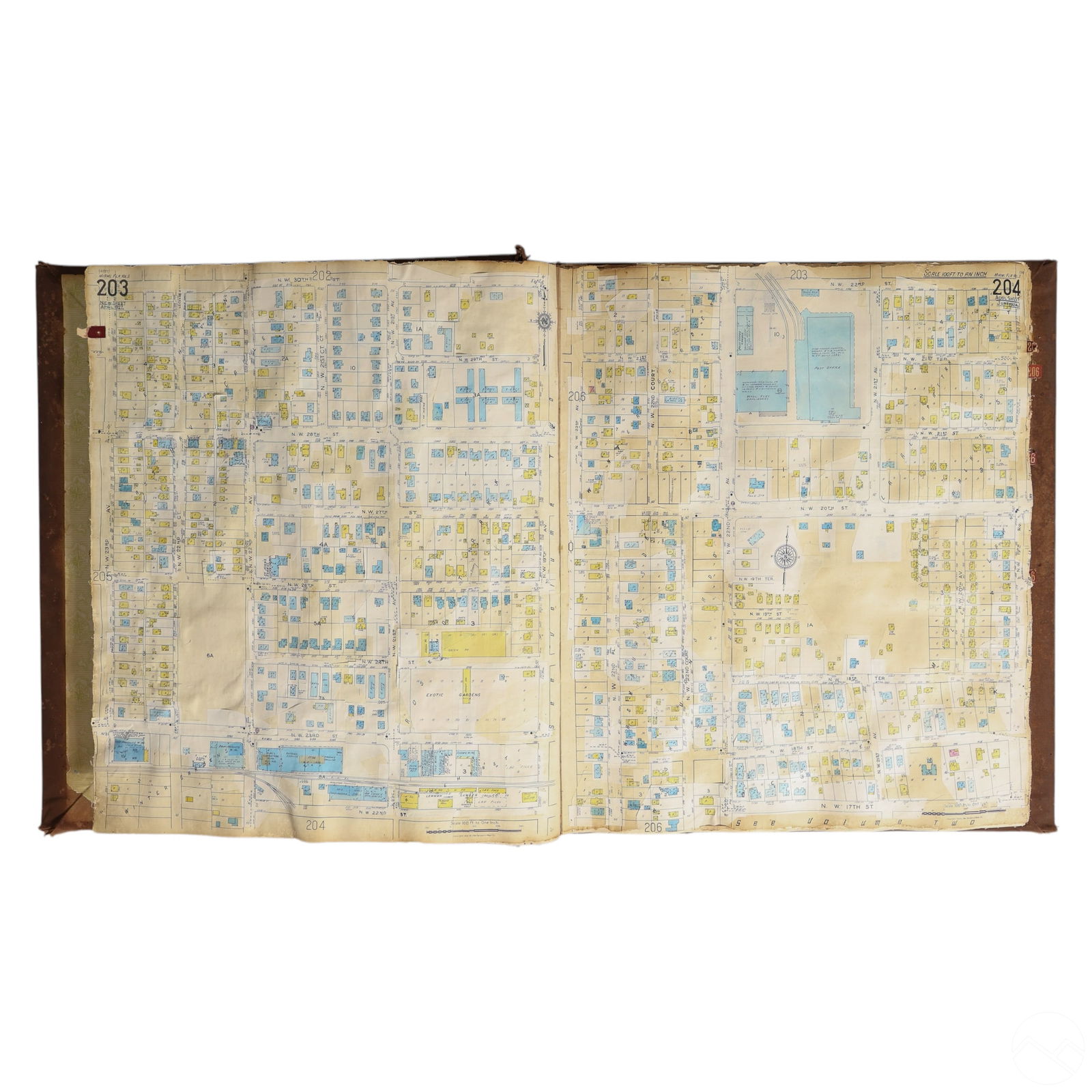 1940'S PLAT ATLAS OF GREATER