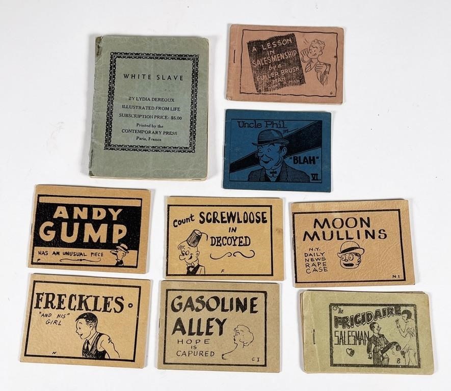 1940S RACY ADULT COMIC BOOKS (8)A