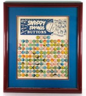 1940'S SNAPPY SAYINGS BUTTONS