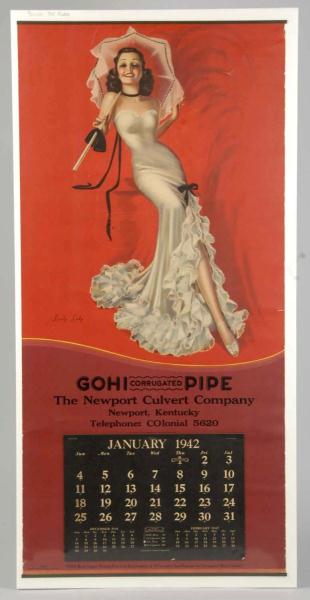 1942 Billy DeVoros Pinup Calendar