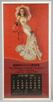 1942 Billy DeVoros Pinup Calen