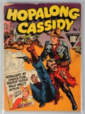 1943 Hopalong Cassidy #1 Comic