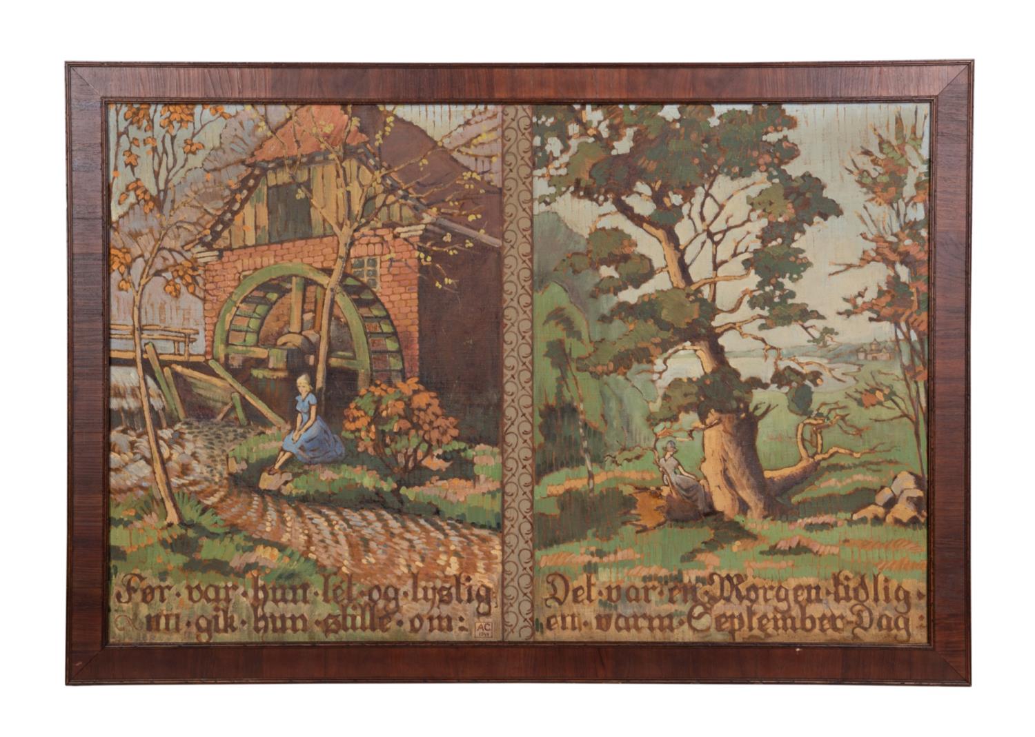 1944 DUTCH LANDSCAPE, MODERN