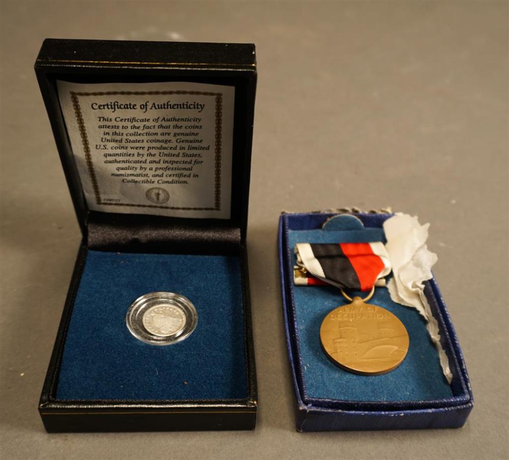 1945 ARMY OF OCCUPATION MEDAL AND A