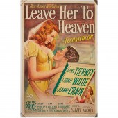 1945 MOVIE POSTER "LEAVE HER T