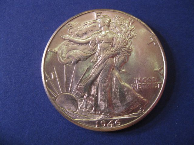 1946-D U.S. Walking Liberty Half