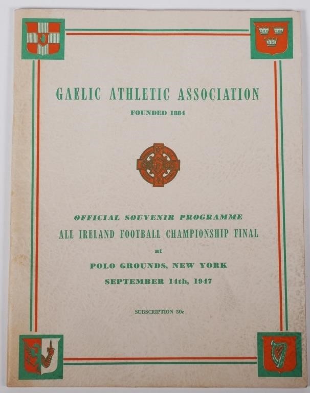 1947 GAELIC ATHLETIC ASSN
