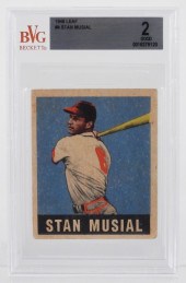 1948-49 LEAF BASEBALL #4 STAN