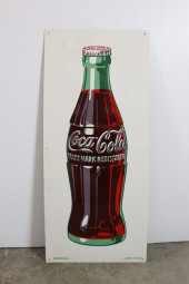 1948 COCA COLA BOTTLE GRAPHIC