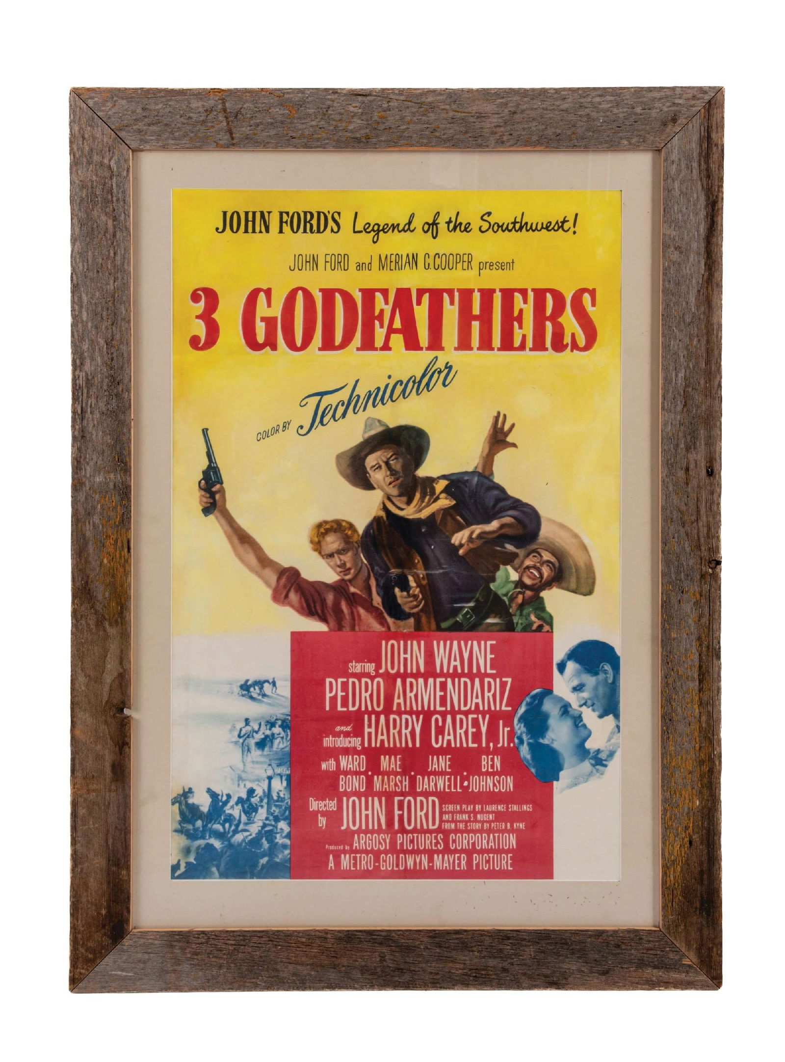 1948 JOHN WAYNE "3 GODFATHERS" 1