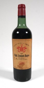 1949 CHAT CROIZET BAGES RED WI