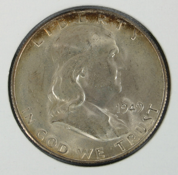 1949-S Franklin Half Dollar
